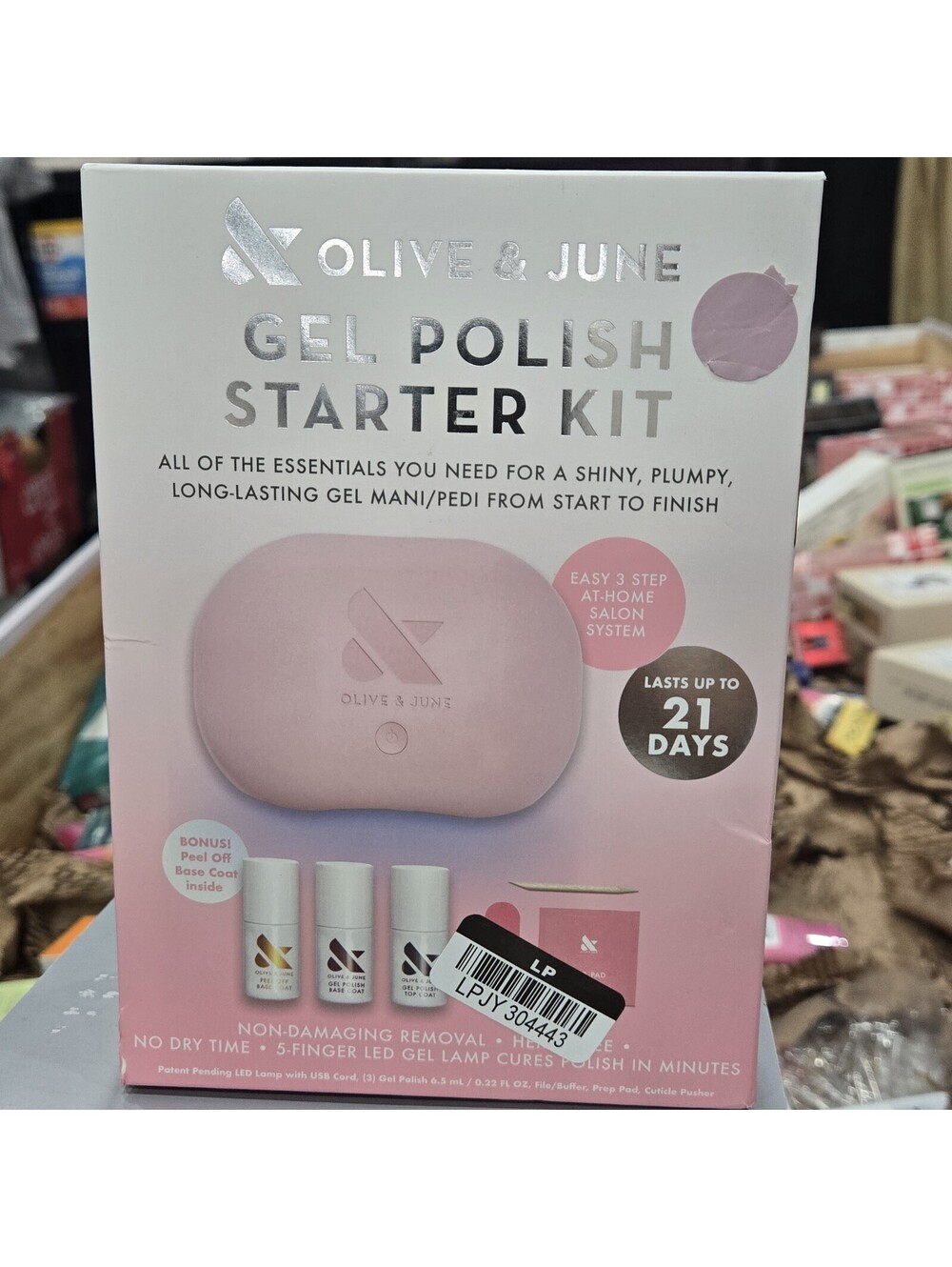 Olive & June Nail Gel Starter Kit 7Pcs USB Electric